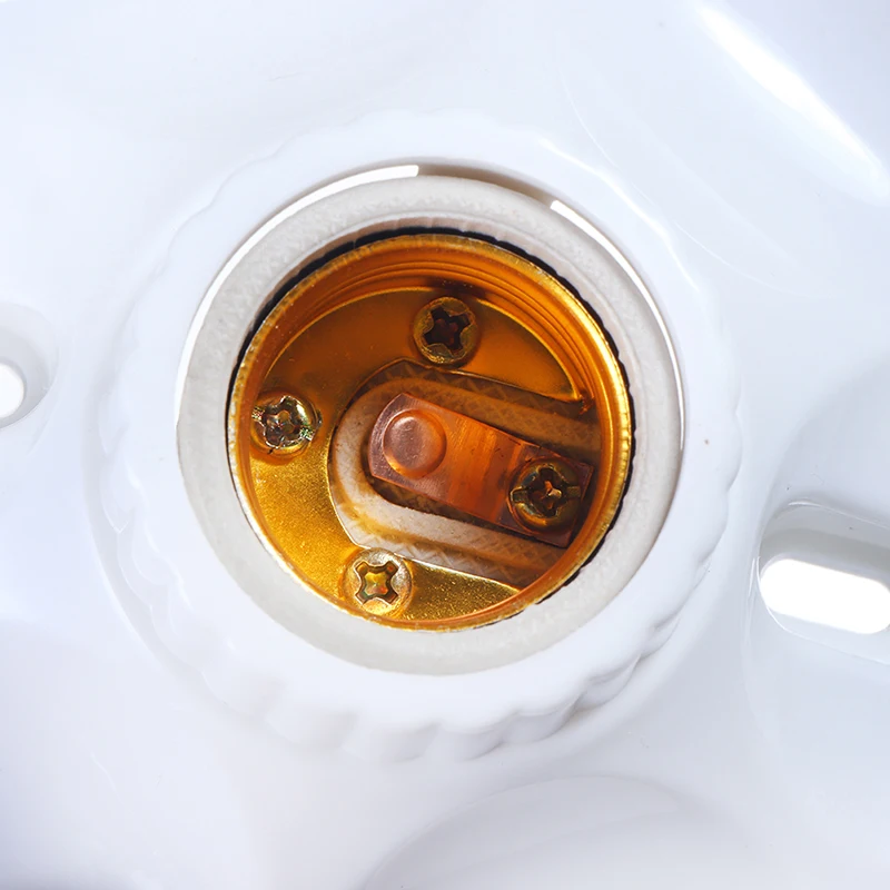 حامل لمبة إضاءة ليد ، مقبس تركيب دائري ومربع بمفتاح قابس لنا ، مصباح معلق بقاعدة E27 ، 6A ، من من من من من نوع V