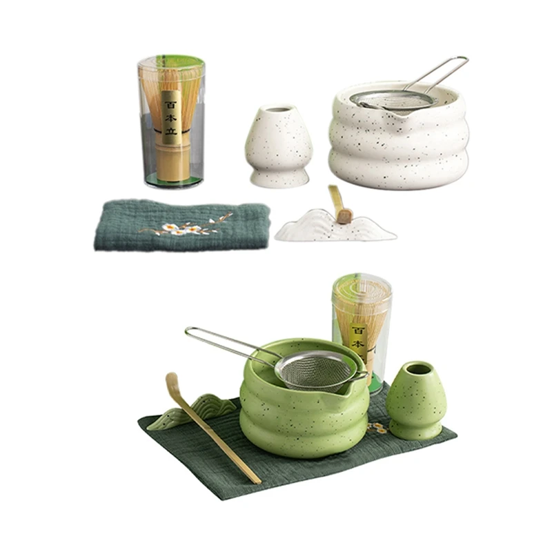 

Matcha Green Tea Whisk Teaware Japanese Ceremony Bamboo Chasen Tea Tool Tea Brush Exquisite Matcha Kit For Teaset