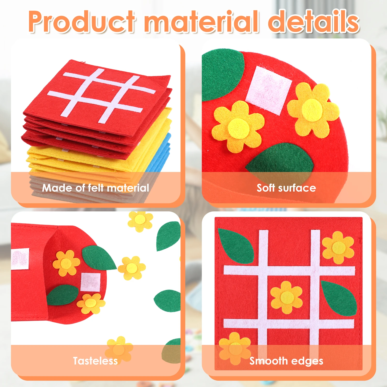 30/20 pezzi gioco da tavolo in feltro feltro Tic Tac Toe giochi di scacchiera per famiglie per bambini e famiglia festa di compleanno bomboniere gioco da tavolo da viaggio