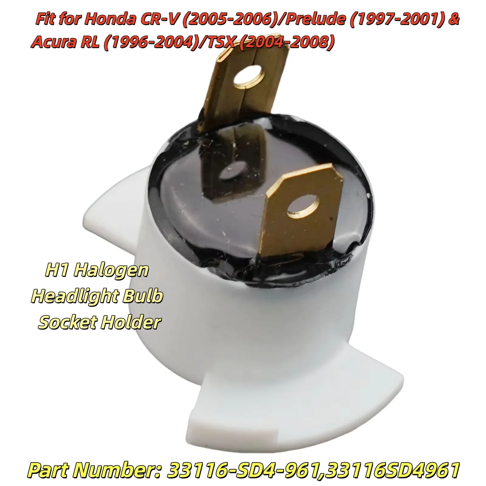 H1 Bulb Socket H1 H… - image