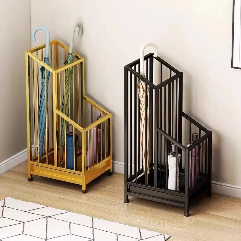 Umbrella Storage Rack Simple Household Umbrella Rack Hotel Lobby Commercial Office Entrance Umbrella Artifact Bucket