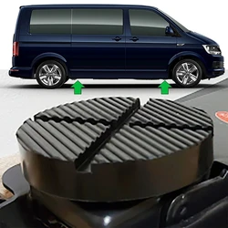NEW Universal Car Lift Jack Stand Pads Black Rubber Slotted Floor Pad Frame Rail Adapter