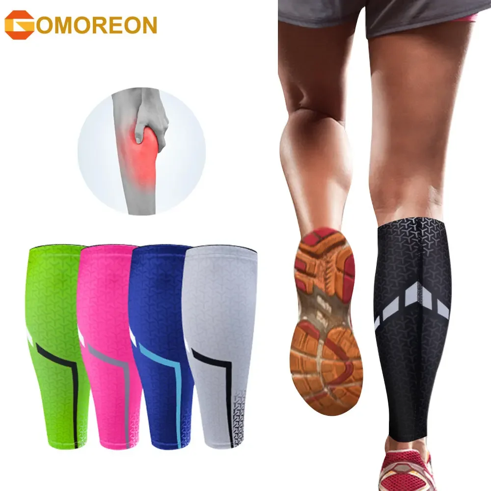 1Pcs Sport Compression Calf Sleeves Leg Compression Sock Leg Warmers Runners Shin Splint Varicose Vein Pain Relief