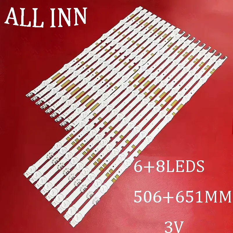 

LED backlight strip for V5DR_550SCA 550SCB_R0 UA55JS7200 UE55JS7200U UE55JU6870U UE55JU6800 UE55JU6872U UN55JS700DF 55JU6800