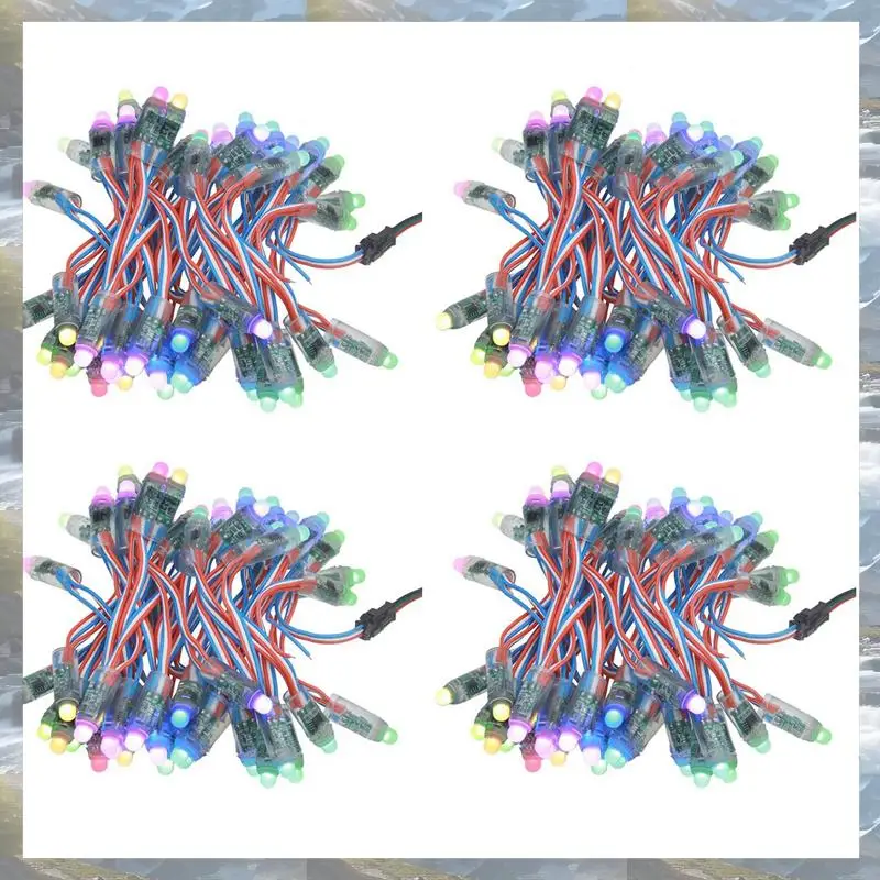 T82C Vendita Calda-200Pc WS2811 RGB Pixel LED Luce Indirizzabile Individualmente 12Mm Diffusa Digitale a Colori LED Modulo Pixel Luce