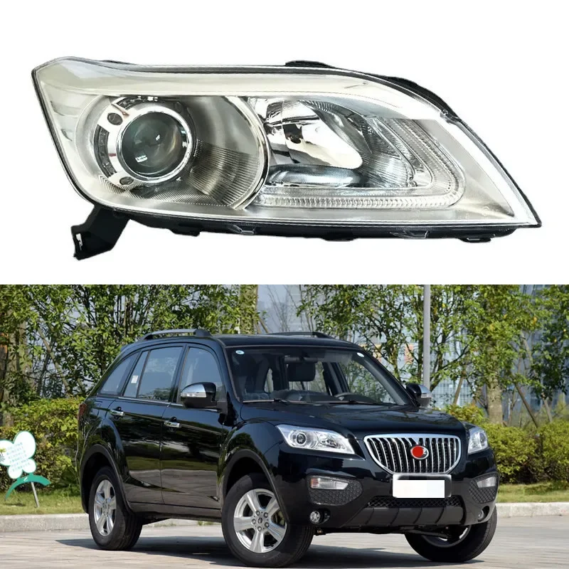 For Lifan X60 2011-2015 headlight assembly LED daytime running lights high beam turn signal low beam 5-wire and 8-wire