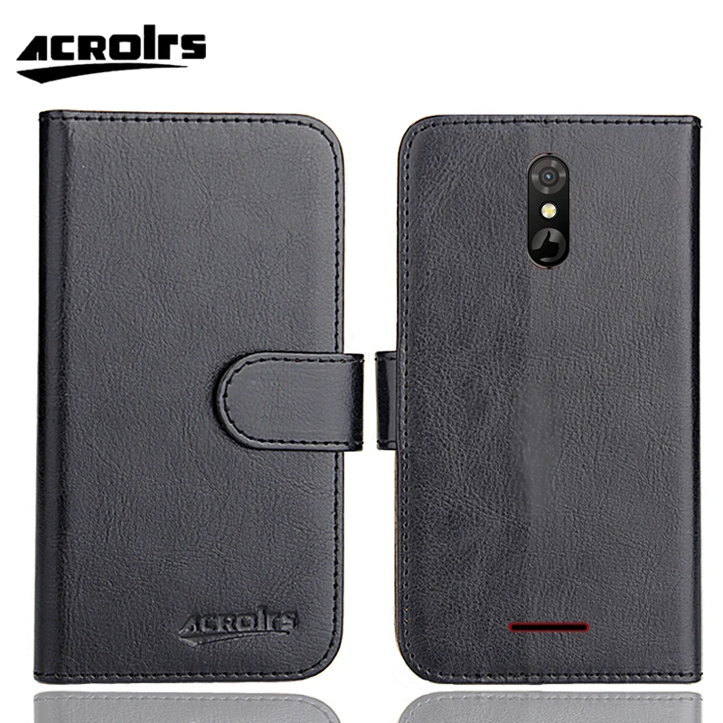 Capa de Couro Fashion Flip Wallet para Positivo Q20 Twist 2 3 Mini S431 S512 Pro S532 S533 - 6 Cores - Bolsas Protetoras para Celular