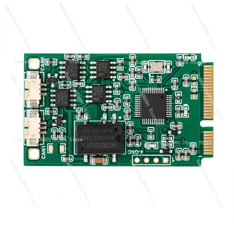 MiniPCIe-CAN Module MINI PCI-E to CAN Interface Card USB to CAN Dual with Isolation