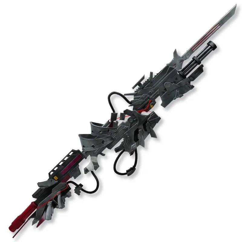 205cm arknights espada modelo wiš'adel cosplay faca e arma cauda modelo jogo ornamentos de mesa presentes brinquedos enviados dentro de 15 dias