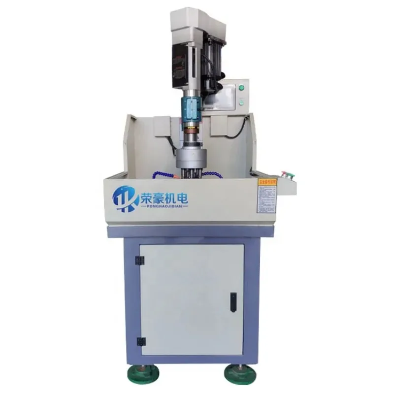 Electric CNC Vertical Automatic Tapping Machine PLC Controlled Gearbox Motor New Bearing 220V/380V 2.2KW