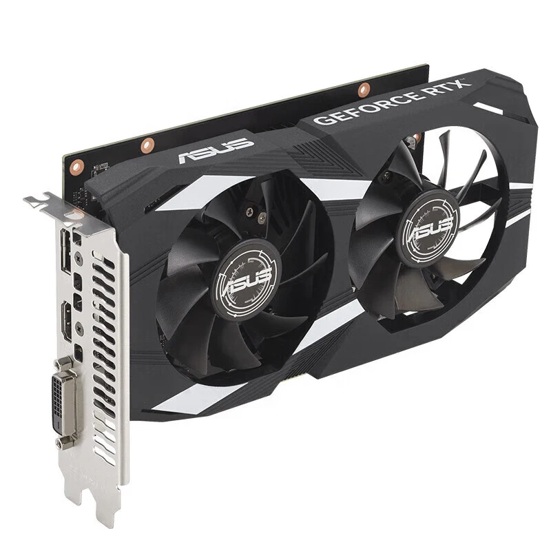 بطاقة رسومات الألعاب ASUS RTX3050 O6G EVO RTX3050 6G 96bit GDDR6 8Pin 14 Gbps PCI 4.0 سطح المكتب مكان الفيديو