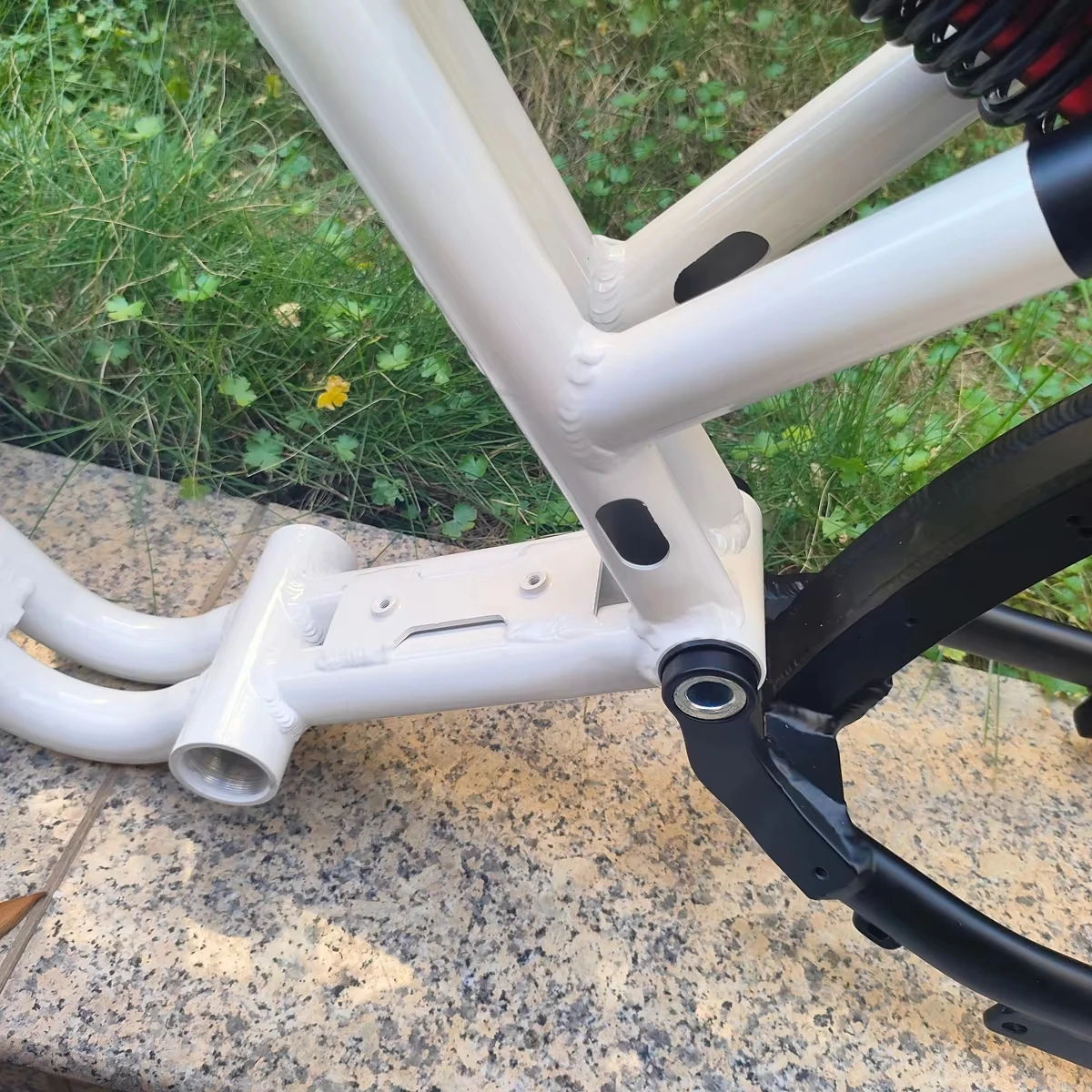 20x4.0 Electric Fat Bike Frame City Electric Bicycle Full Suspension BB 120mm E-Bike Mtb Frame Enduro Electric Bike Frame - view 5