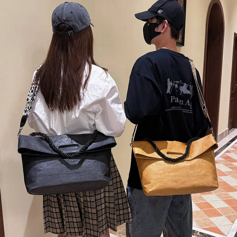 

Stylish Trendy Design Crossbody Bag Fashionable Minimalist Unique Vintage For Women Solid Color