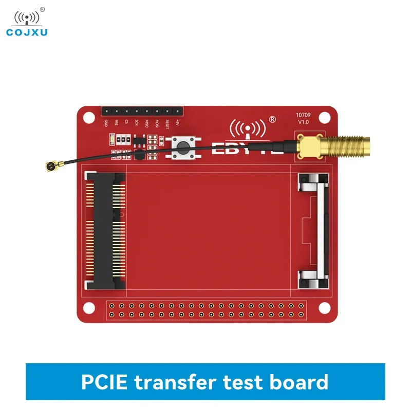 PCIE Transfer Test Board 230/433/470/868/915MHz PCIE Interface LoRaWAN Gateway Raspberry Pi COJXU E15-LW-T1