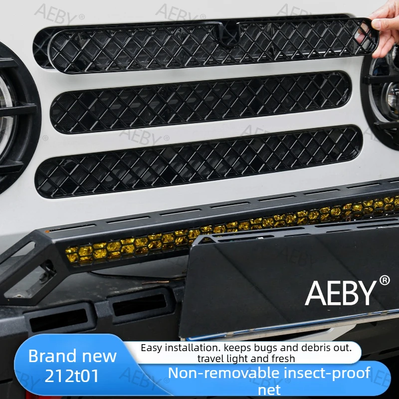

AEBY для BAIC 212 T01: Сетка от насекомых на решетку радиатора, защита от мусора для переднего бампера, аксессуары для экстерьера автомобиля