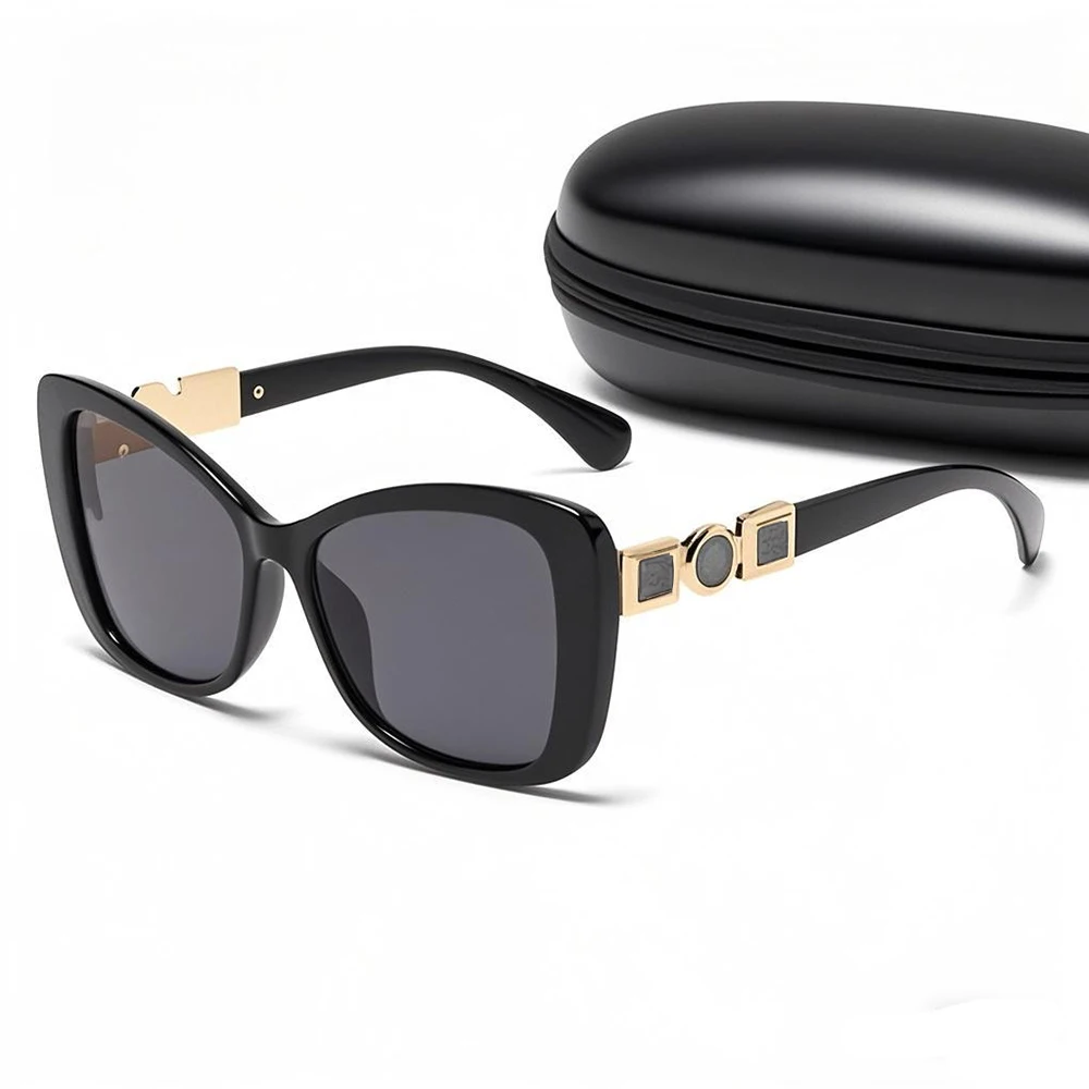 

Cat Eye Sunglasses for Women Men Brand Design Fashion Trend Luxury Popular Outdoor Cycling Black UV Protecting Sun Glasses 2025