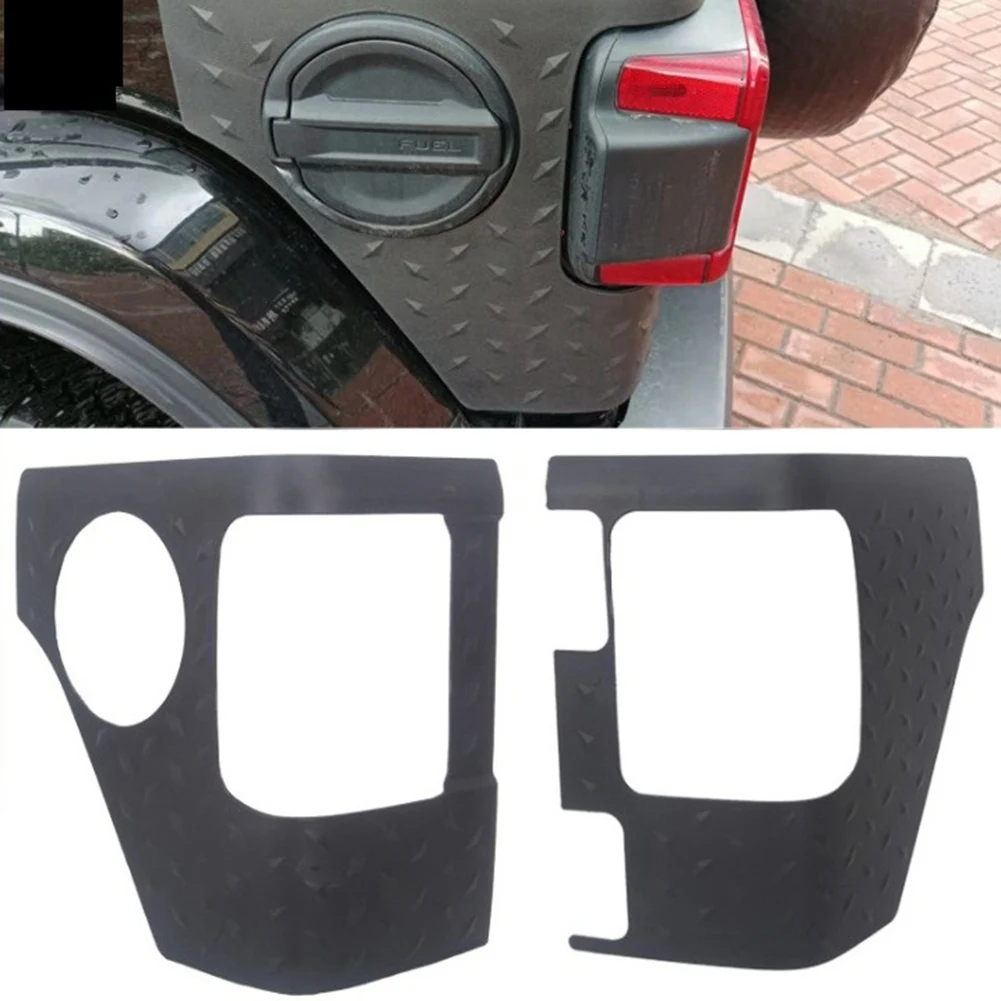 Tail Light Cover Body Armor Rear Corner Guard Protector Trim for 2018-2021 Jeep Wrangler JL JLU Accessories, 2PCS