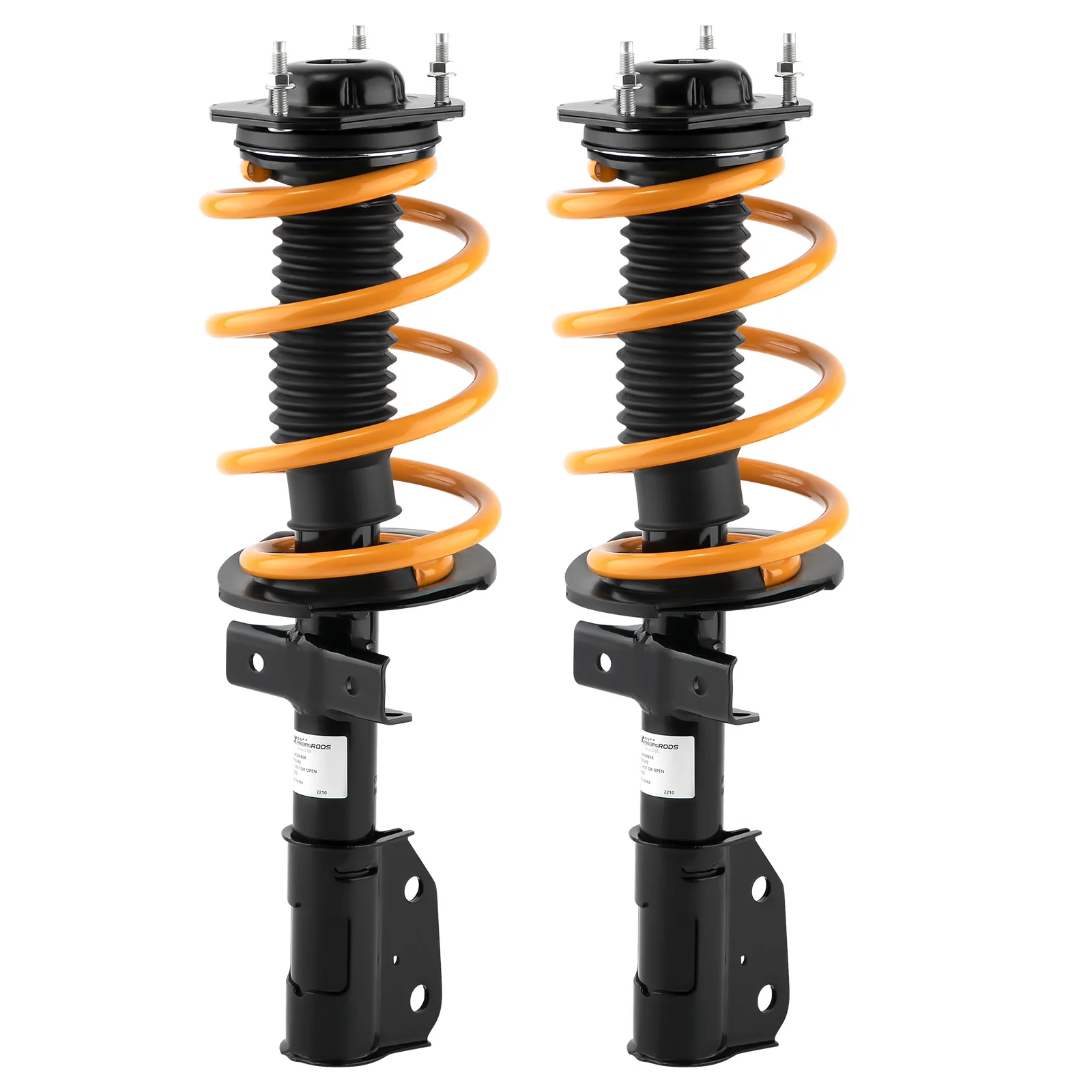 Maxpeedingrods Front Sport Struts Coil Spring 2PC For Buick Chevrolet Saturn GMC 172518