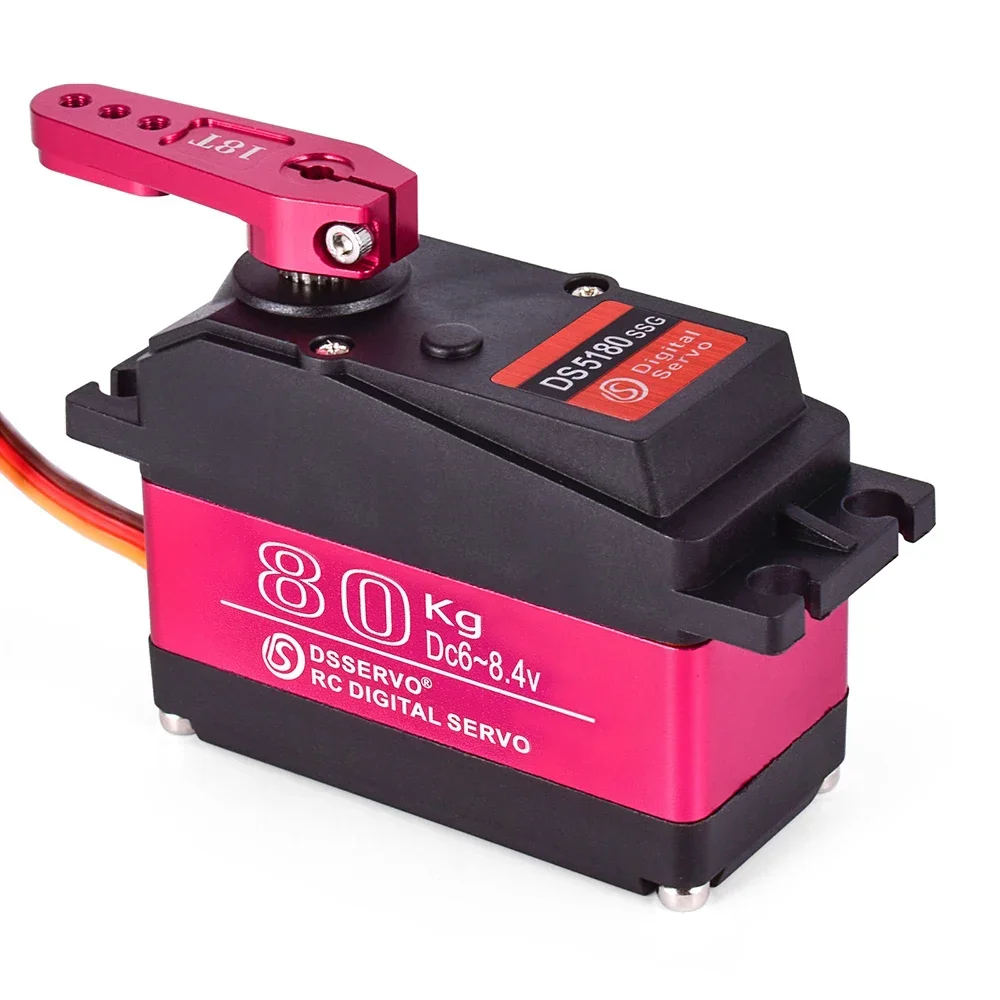 Servo 80KG RC 1/5 Servo Waterproof High Torque Servo 80Kg 8.4V Metal Gear Digital For Redcat HPI Baja 5B SS