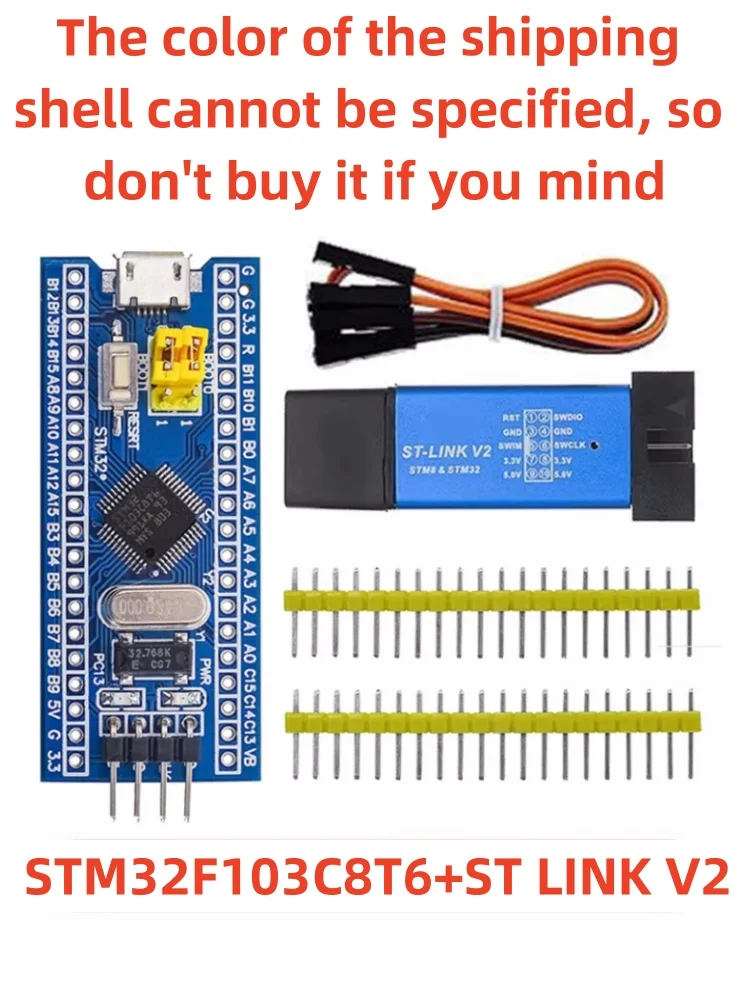 Original ST-LINK V2 Simulator Download Programmer Original STM32F103C8T6 STM32 Minimum System Development Board STM32F401 / 411