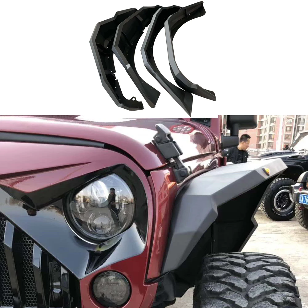 JK fender flares  J342Aluminum Alloy for jeep JK for wrangler 2007 -2017