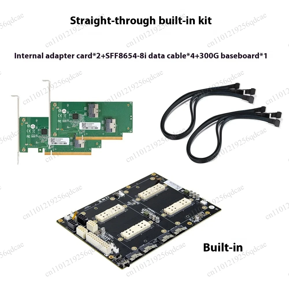 V100 Sxm2 300g Integrated New Graphics Card NvLink Lite Dual SIM Sxm2 Adapter Plx8749
