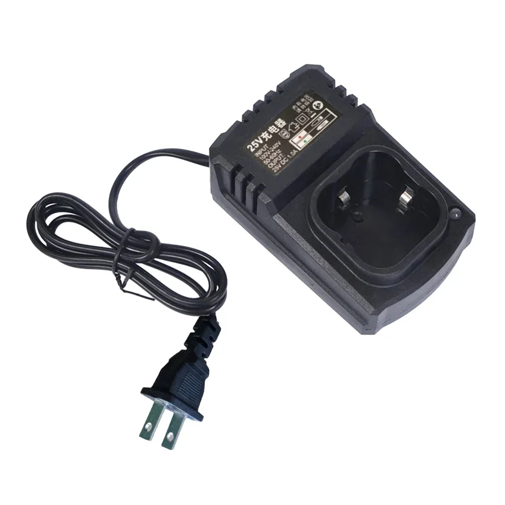 For Electrical Drill 25V DC Charger 110-240V Charger Efficient Charging Over-current Protection Over-voltage Protection