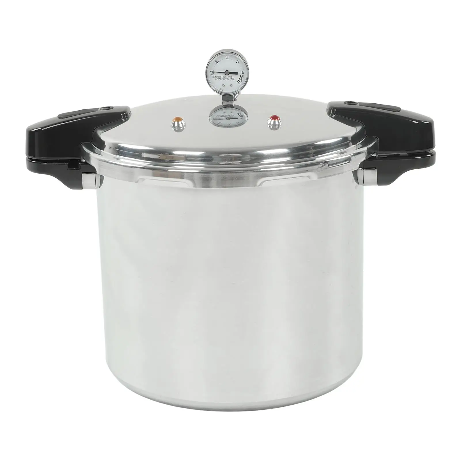 

23L Multifunctional Aluminum Pressure Cooker with Gauge - Ideal for home , Restaurant & Canteen Use