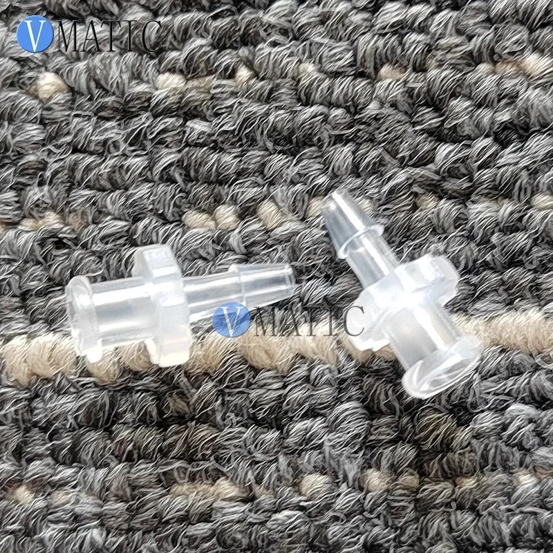 Free Shipping 100Pcs/Lot 1/8 Inch Barb Female Luer Tapered Syringe Fitting (Polyprop) Luer Lock Tapered Connector