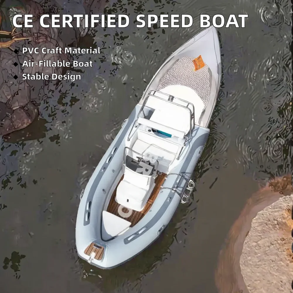 Сертифицированная CE скоростная реактивная лодка из ПВХ, ребер, алюминиевый каяк, скоростной понтон, плот, гребная яхта, водные виды спорта, жесткий дрейфующий надувной