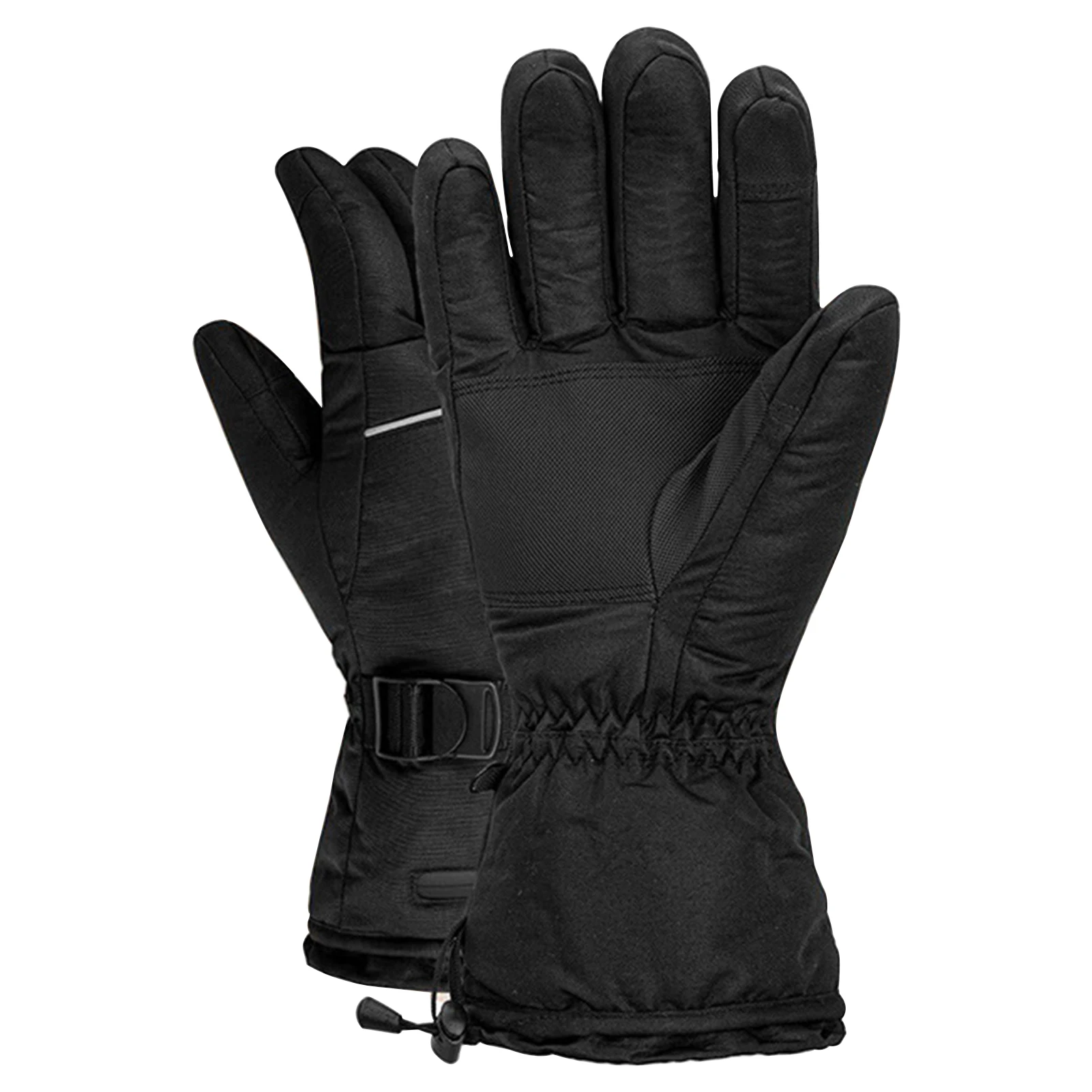 Guantes de moto con calefacción USB para hombre y mujer, guantes de invierno impermeables y a prueba de viento para moto