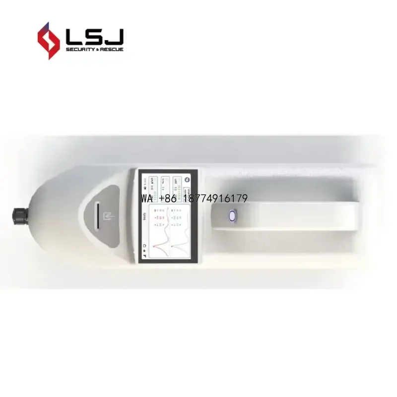 wmwmnu Portable Handheld Trace Detection Device for Drugs  and Toxic Gases with 4.3 Inch Touchscreen
