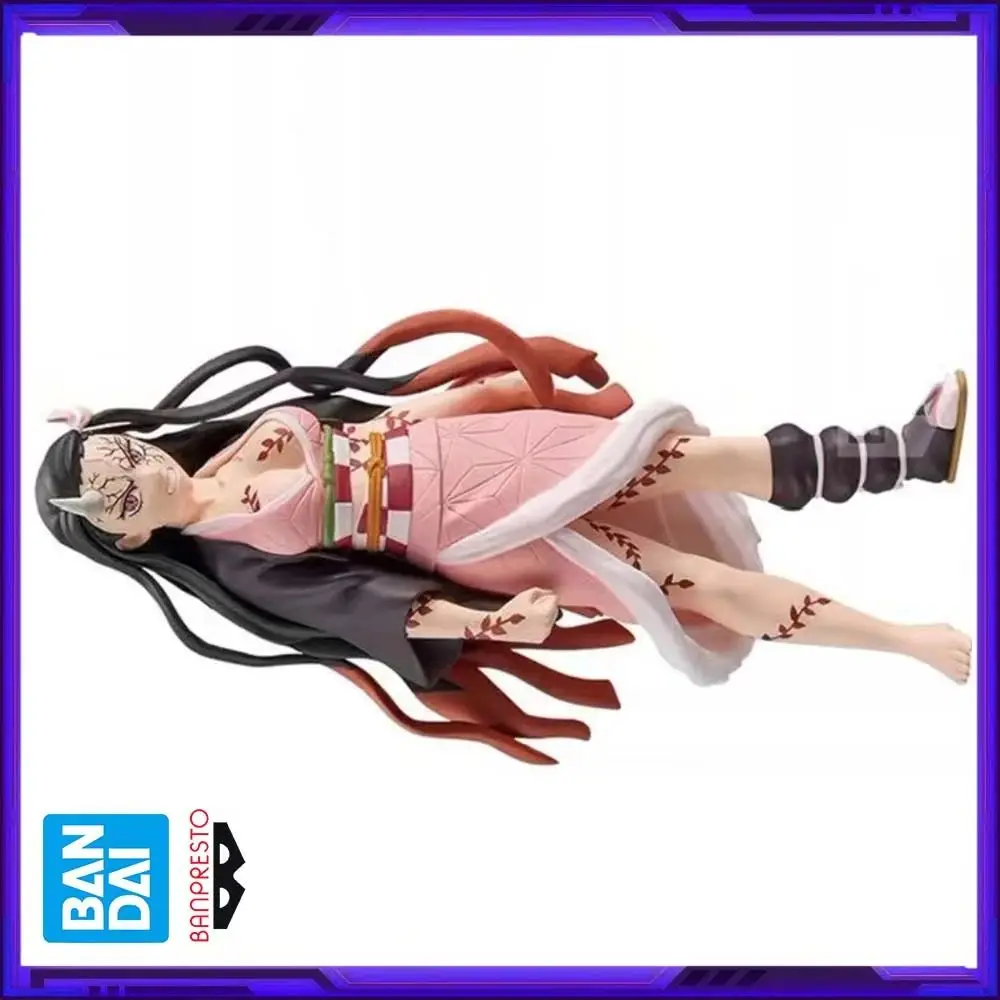 

In Stock Bandai Original Banpresto Demon Slayer: Kimetsu no Yaiba Kamado Nezuko Anime Action Figure Model Figures Toys