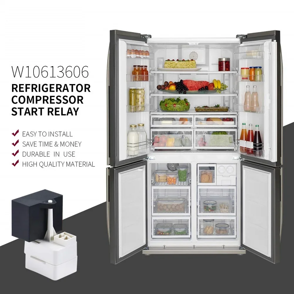 ث 10613606   ضاغط الثلاجة بدء التتابع ومكثف لدوامة كيتشن إيد كينمور دبليو 10416065   PS 8746522 67003186