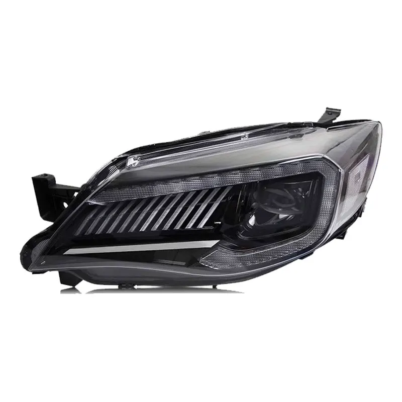 ar Headlights for SUBARU Impreza WRX 2008-2014 Headlights LED DRL Front Dynamic Turn Signal Lamp Auto Assembly