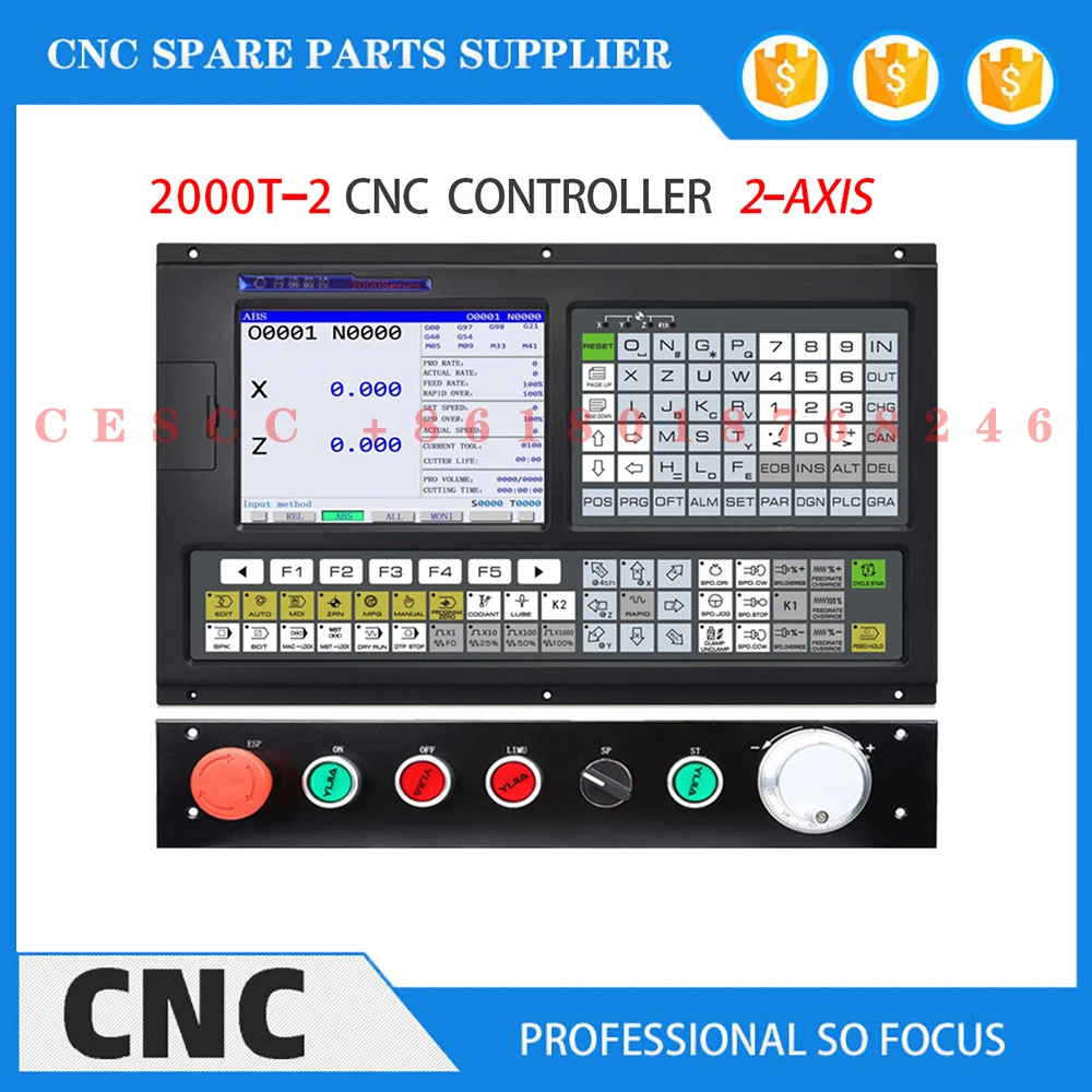 

Mirip dengan Pengontrol CNC Panel Kontrol GSK dengan Fungsi PLC 2 Sumbu Kit Pengontrol Bubut CNC untuk Transformasi Alat Mesin