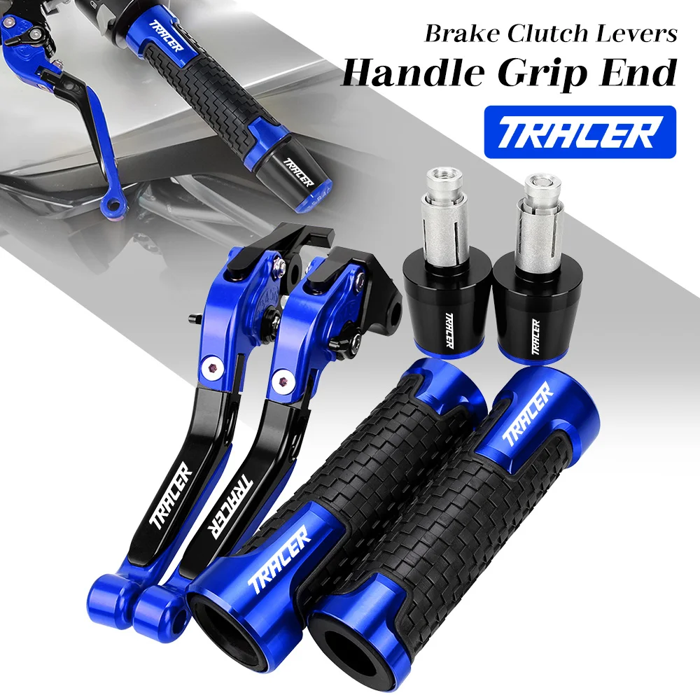 

For YAMAHA TRACER 900 700 MT09 Motorcycle Brake Clutch Handle Levers Handlebrake Handlebar Grip Ends TRACER900 TRACER700 GT ABS