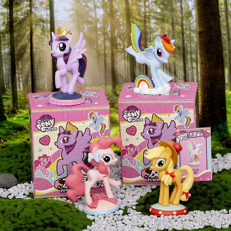 

My Little Pony Blind Box Cute Pinkie Doll Cartoon Resin Doll Collect Toys For Birthday Gifts Christmas Gift Girl's Gift