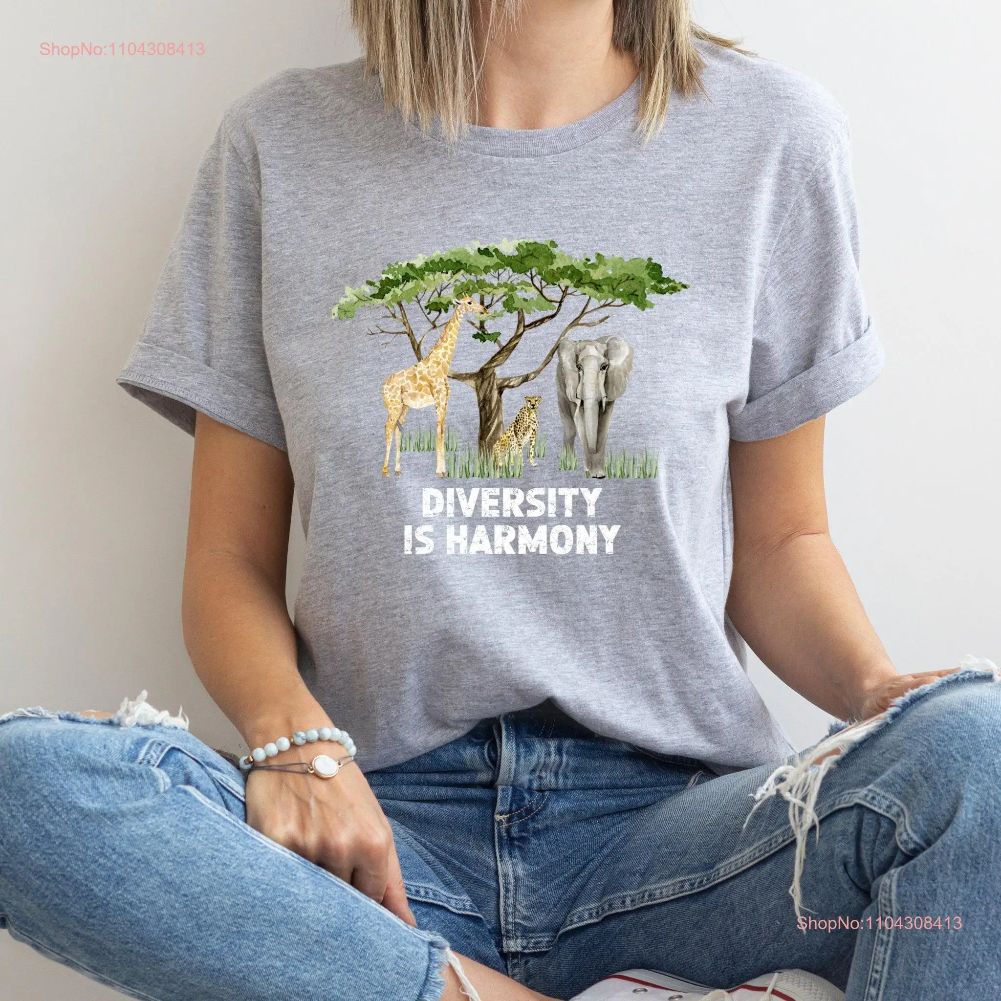 Diversity is Harmony Celebrate inclusion equality cultural Be kind shirt Symbolism Heavy Cotton T long or short sleeves