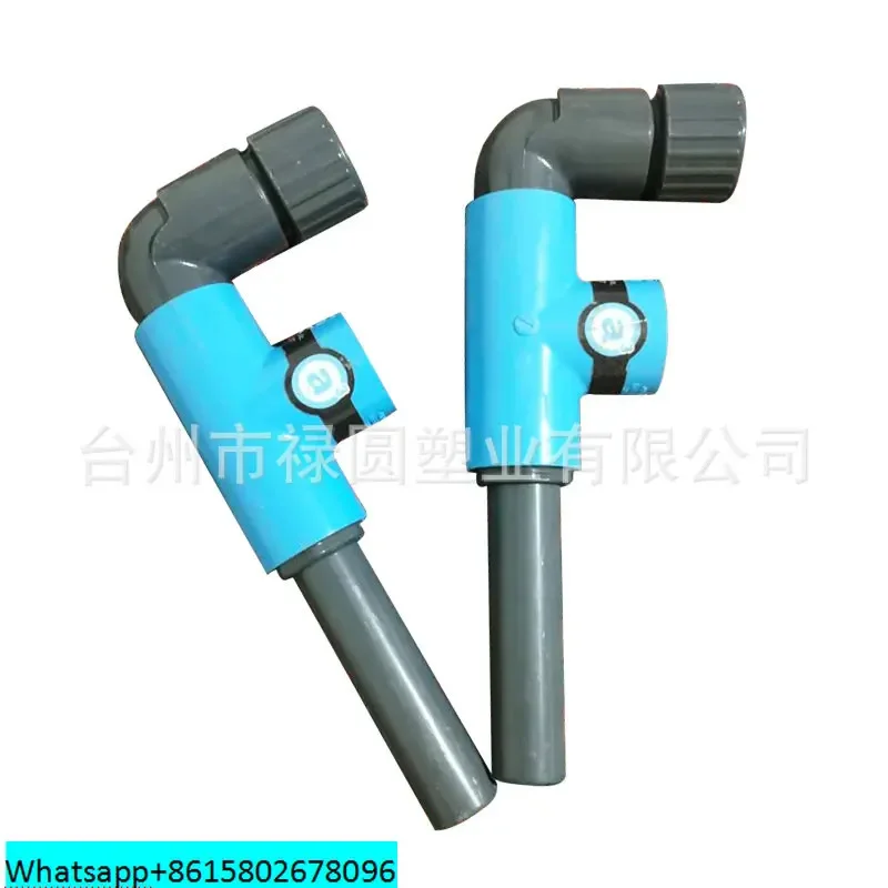 

New design high concentration ozone / air / oxygen water mixing injector aeration for aquaculture