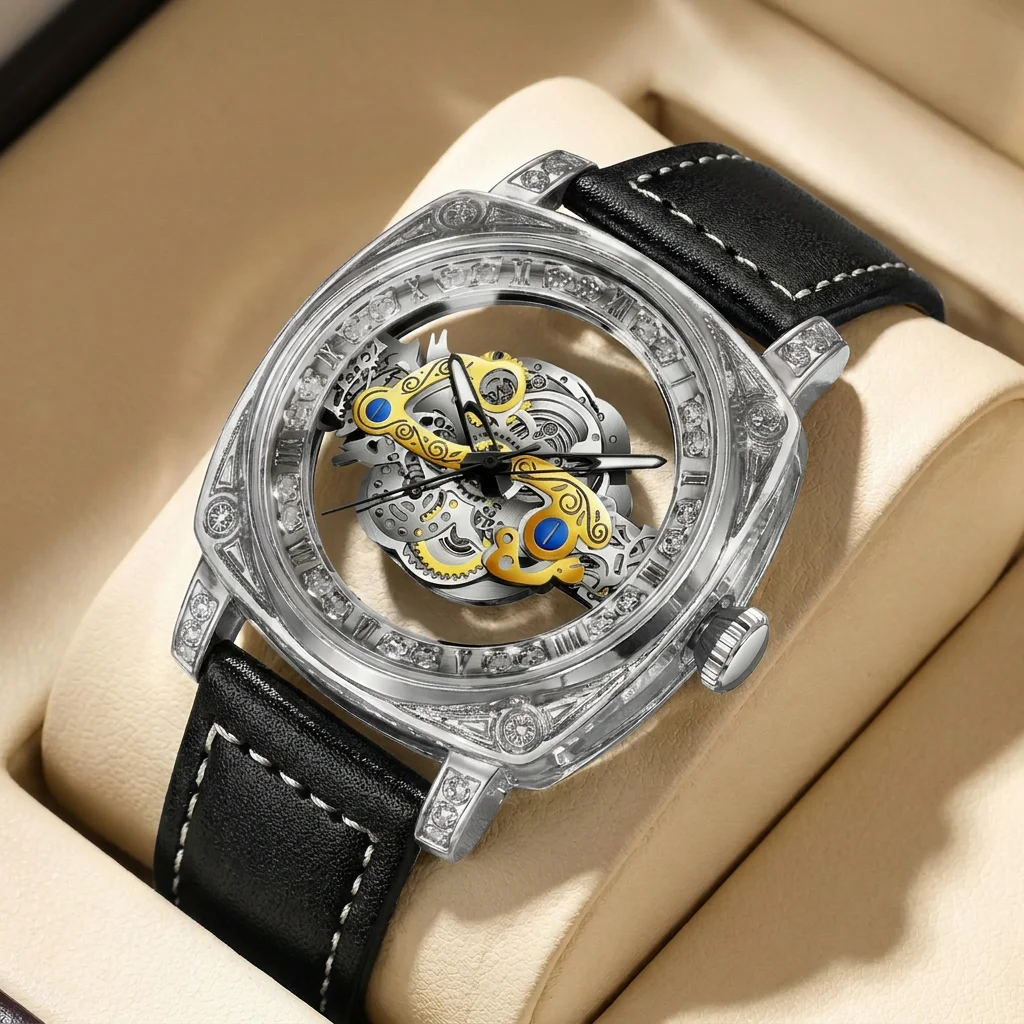 1pcs Men's silver dial alloy strap vintage fashion classic fashion details Quartz Watch for daily business party holiday