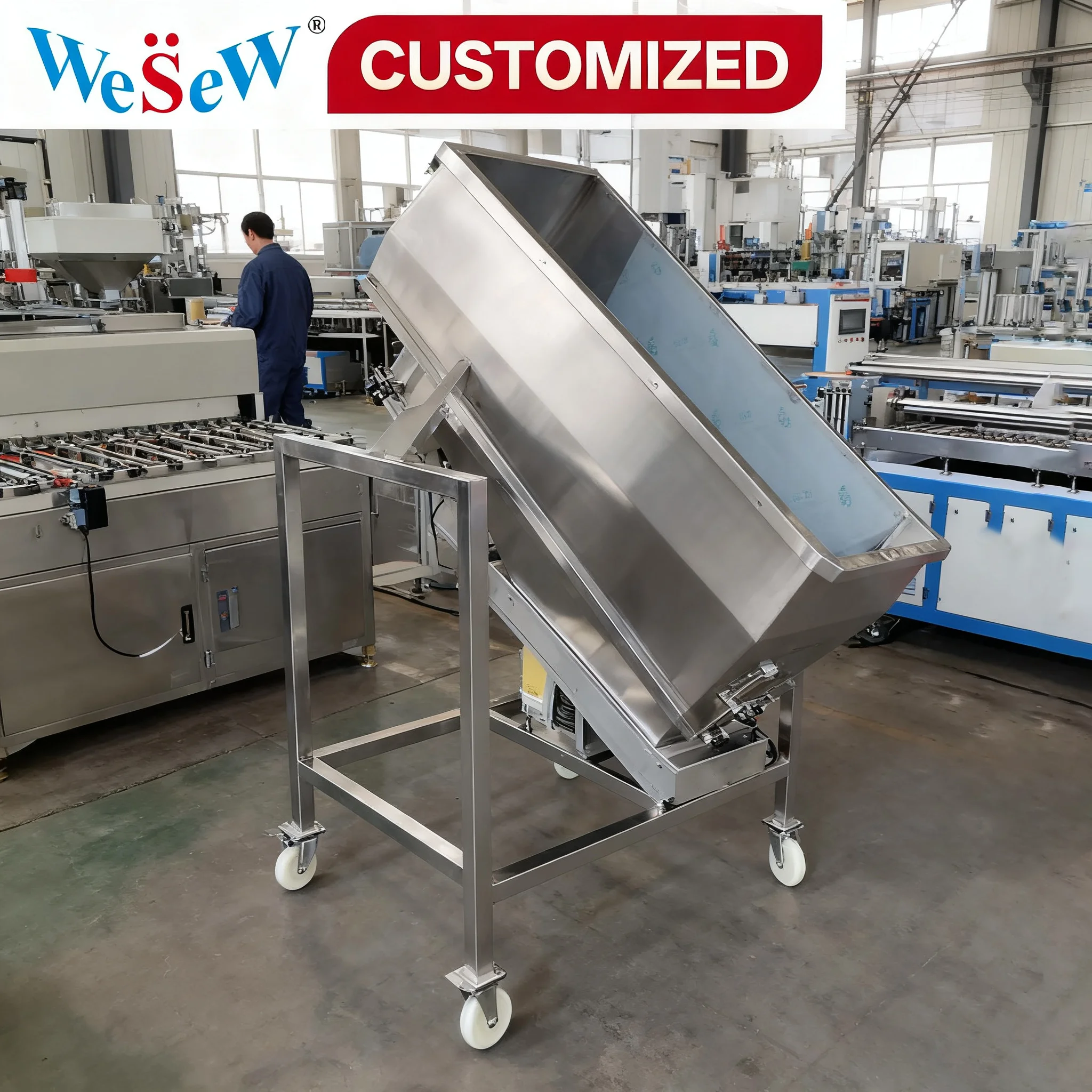 

Изготовленная на заказ вибрационная подача бункера 2025, шнековая подача - новая, экономичная автоматическая машина подачи для ферм и ресторанов