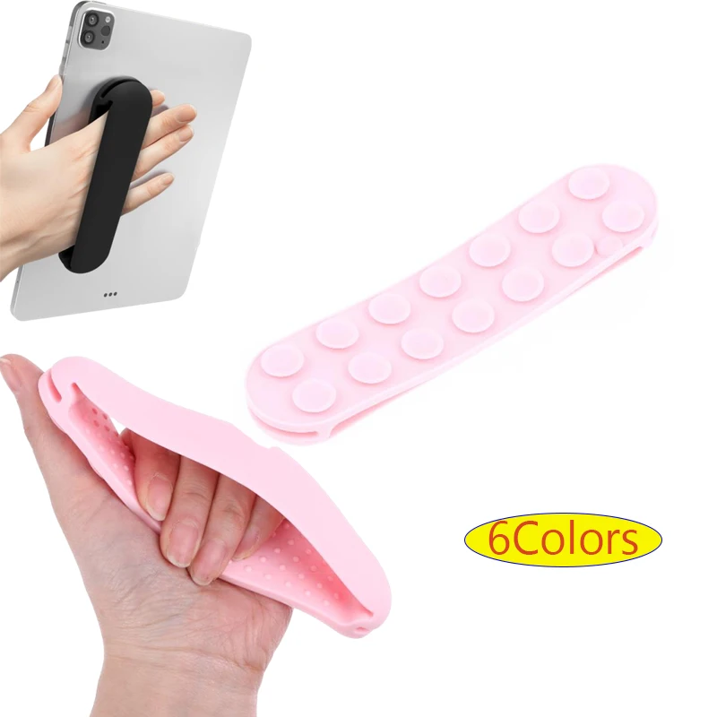 

Держатель для планшета для рук, телефона, ремешок на присоске, универсальный нескользящий ремешок для пальцев, держатель для телефона, подставка для мобильного телефона, планшета