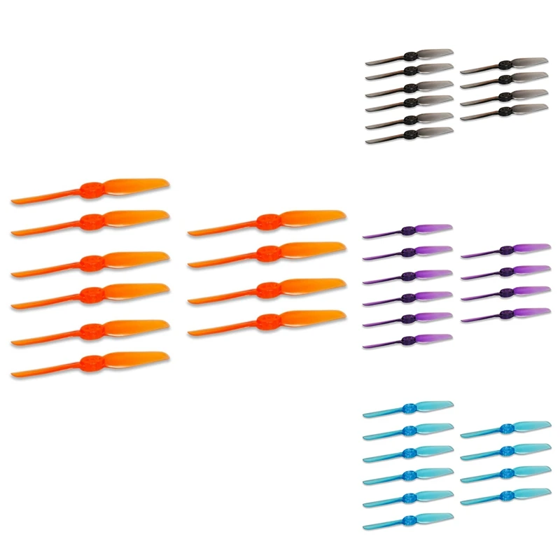 5 Pairs T65MM 2-Blade Propeller 65Mm 2.5 Inch CW CCW Propeller For Ultramicro/Toothpick FPV Drone Quadcopter C