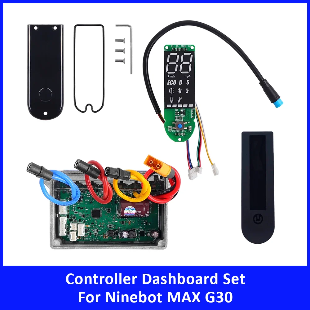 Controller Dashboard Sets for Segway Ninebot MAX G30 Motherboard Display Panel Case Dashboard Cover Electric Scooter Accessories