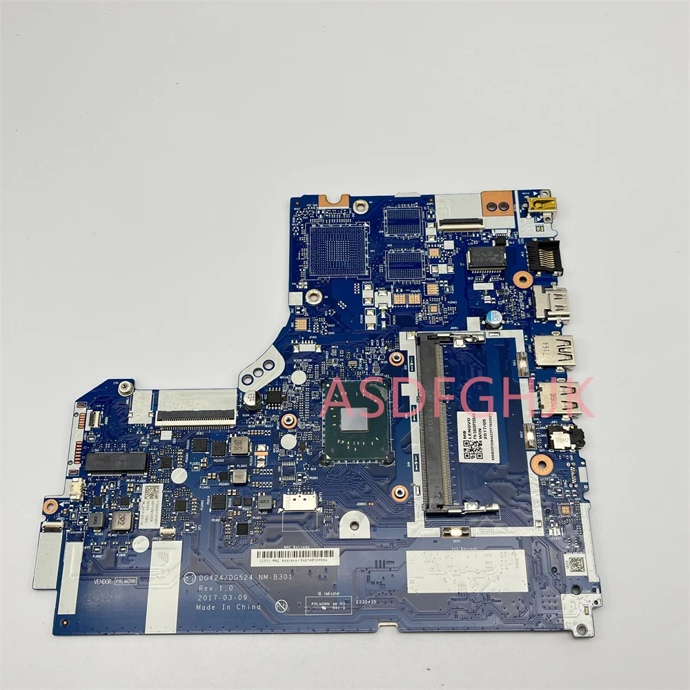 Original For Lenovo 320-15IAP Notebook Motherboard NM-B301 With N3350 N4200 5B20P20644 5B20P20643 100% Test