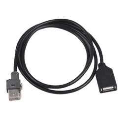 Reliable Navigation Stereo 4 Pin USB Cable Adapter Suitable for 307 408 C4 C5 C Quatre B50 RD9 Wire Extension Connector