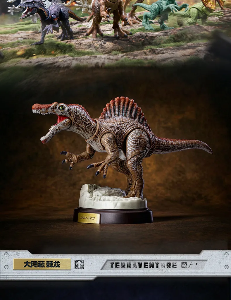 BLOKEES Original Jurassic World TS04 TS03 TS02 Jurassic Park Dinosaurier Tyrannosaurus Zusammengebautes Modell Actionfigur Spielzeug Geschenk – Detail 30