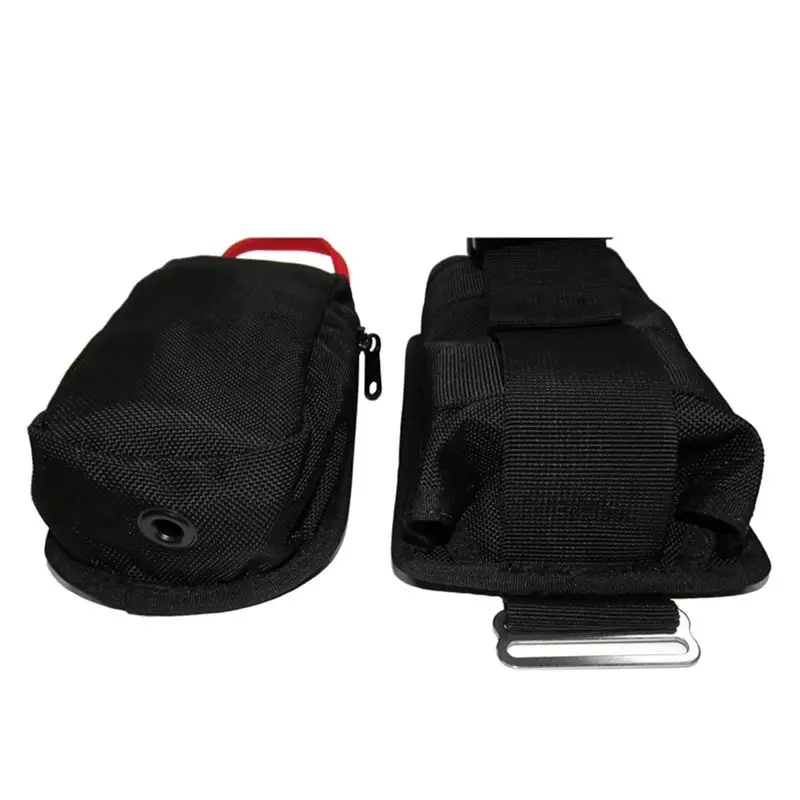 ABVB-4X Scuba Diving Spare 10LBS 4KG Weight Trim Pocket Bag For Technical Diving Sidemount BCD view 5