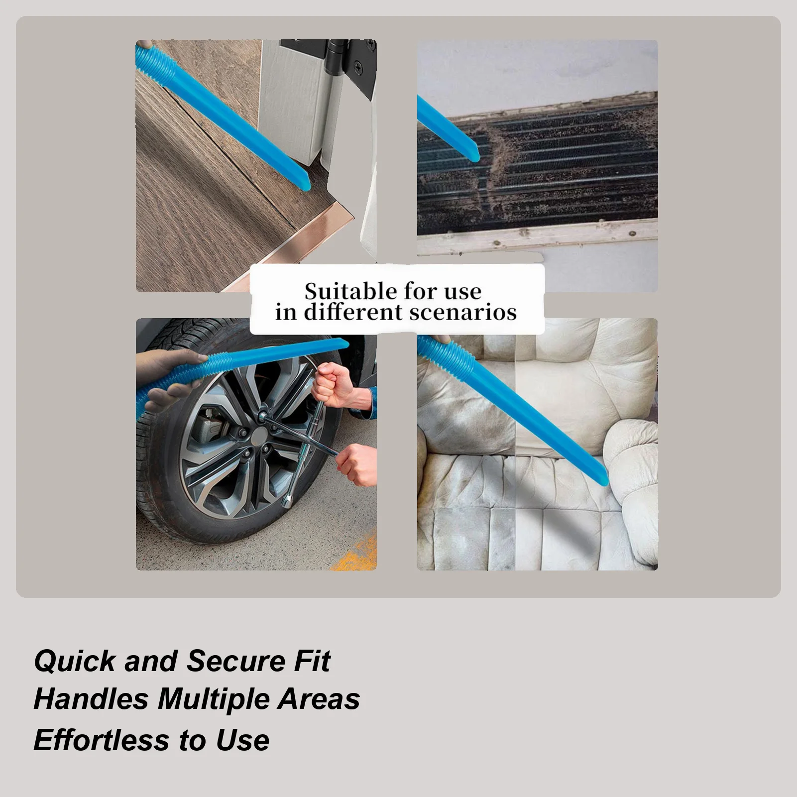 

Vacuum Hose Attachment Dryer Vent Cleaner Kit Compatible With All Vacuum Cleaner, Quickly Lint Remover for Laundry Room Home